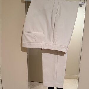 Theory Women's Off-White Trousers